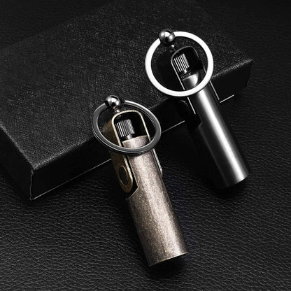 Waterproof Flint Fire Key-chain Lighter