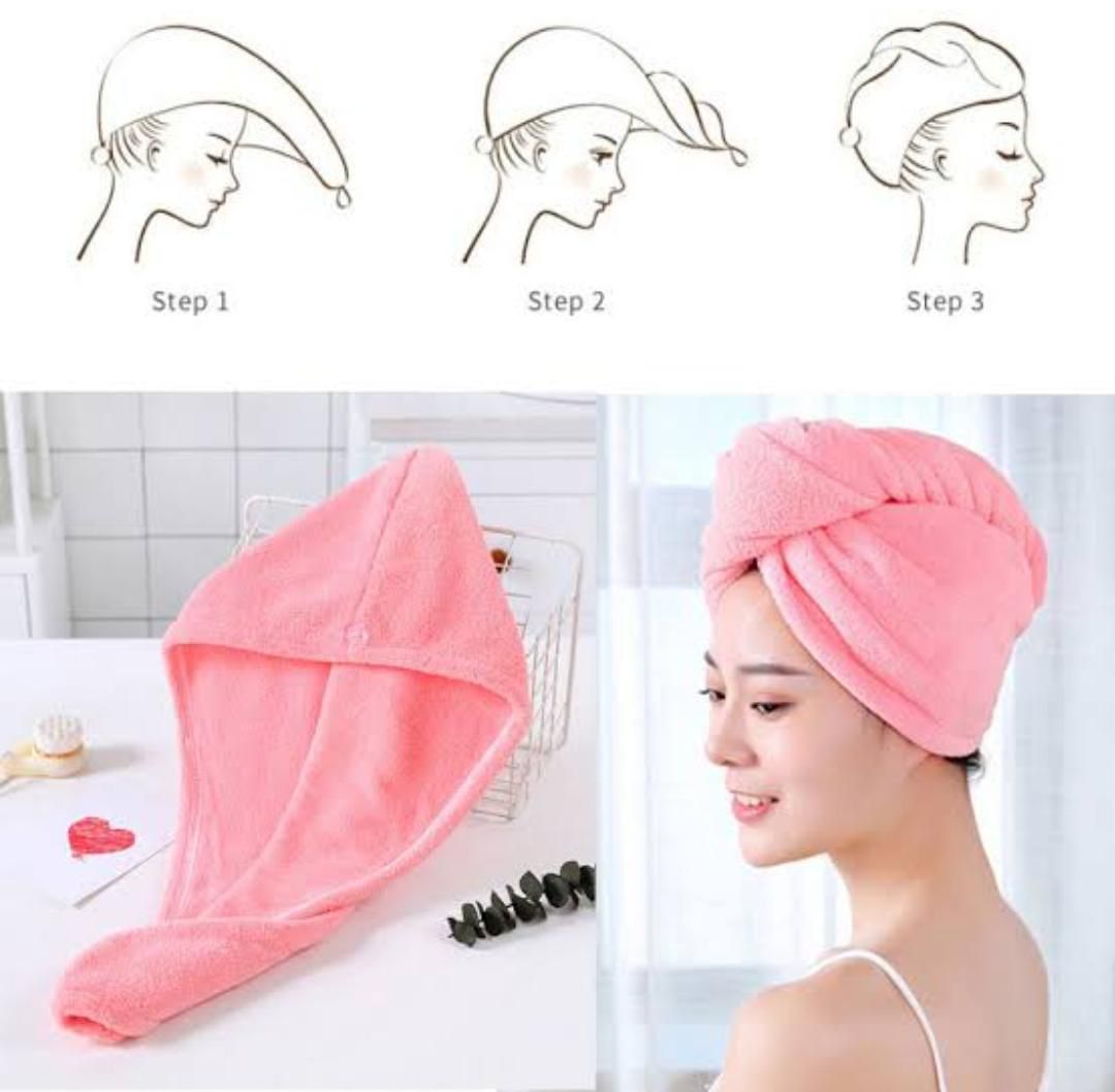 Premium Cotton Quick Hair Drying Towel