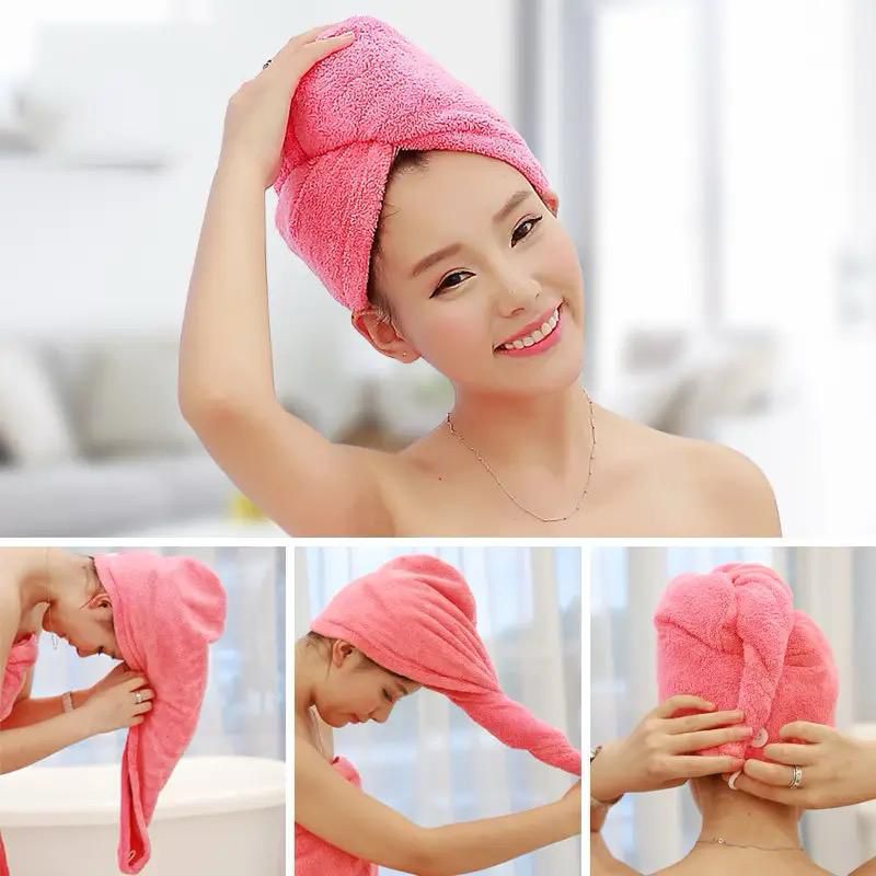 Premium Cotton Quick Hair Drying Towel