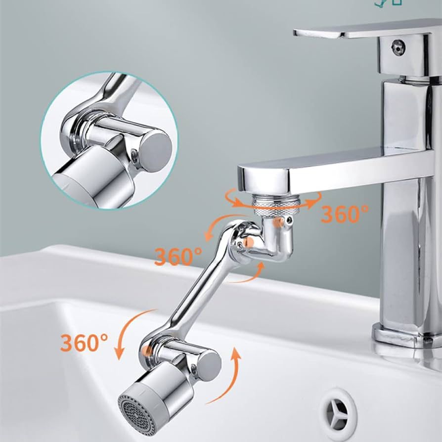 ROTATING FAUCET SHOWER