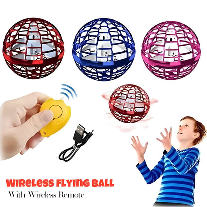 Wireless Rechargeable Flying Ball with Remote