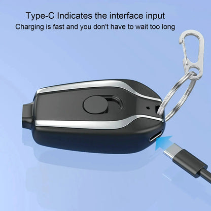 Portable Keychain Charger & Power Bank – Your Emergency Power Backup!