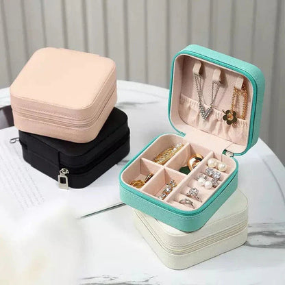 Mini Leather Jewelry Organizer